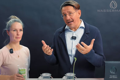 Krasses Experiment. Die unglaubliche Kraft von hexagonalem Wasser!