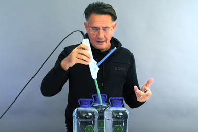 Lebendiges Wasser, selbst herstellen.