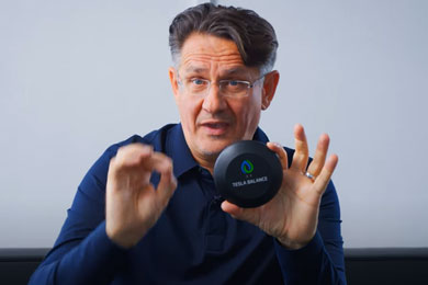 Tesla Balance Messung.